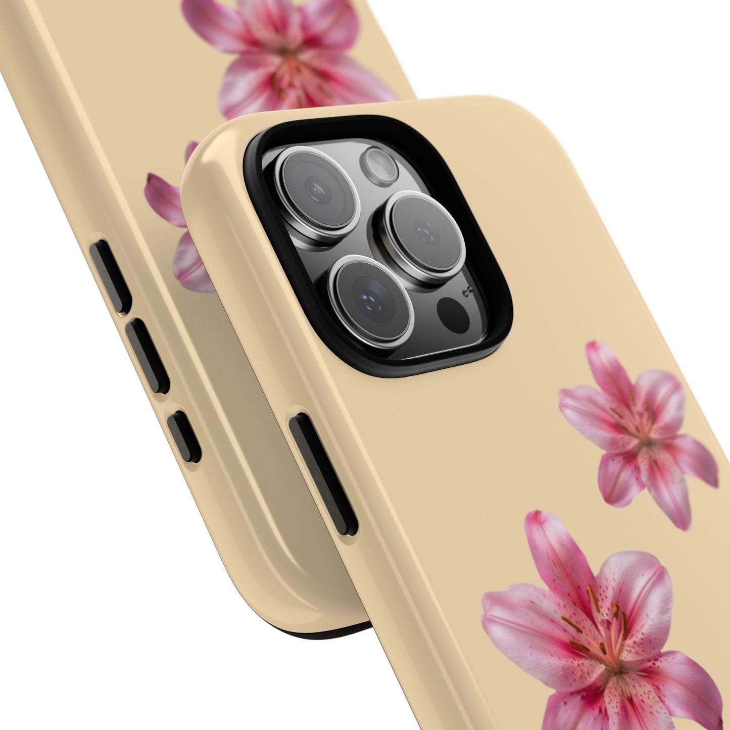 Floral Impact Phone Case — Shockproof Protective Cover