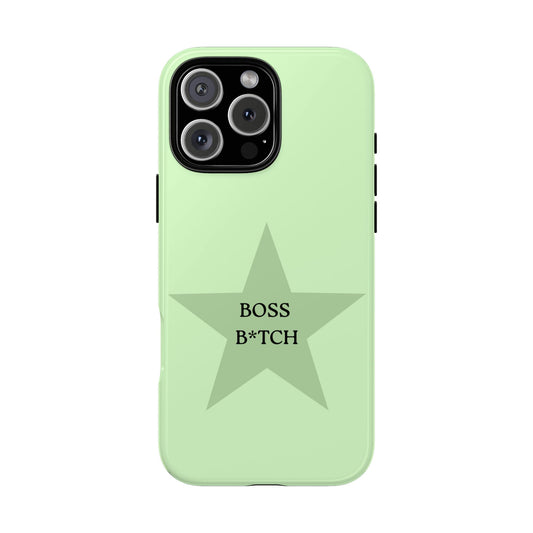 Boss B*tch Impact Phone Case — Shockproof Protective Cover