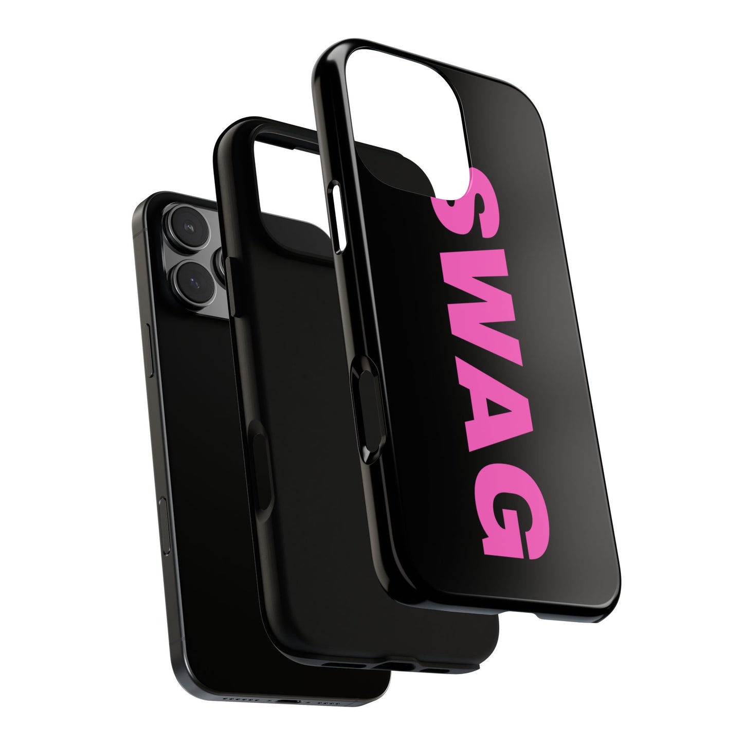 Pink SWAG iPhone Tough Case - Bold Y2K Sassy Aesthetic